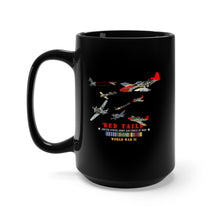 Load image into Gallery viewer, Black Mug 15oz - Army - AAC - 332nd Fighter Group - Red Tails - At War
