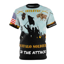 Load image into Gallery viewer, All Over Printing - Army - Western Buffalo Soldiers (Infantrymen) in the Attack!
