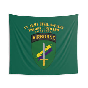 Indoor Wall Tapestries - US Army Civil Affairs and Psychological Operations Command Tapestry