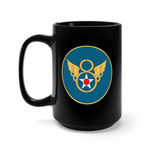 Load image into Gallery viewer, Black Mug 15oz - AAC - 8th Air Force wo Txt X 300
