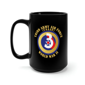 Black Mug 15oz - SSI - AAF - 3rd Army Air Force - WWII - USAAF x 300