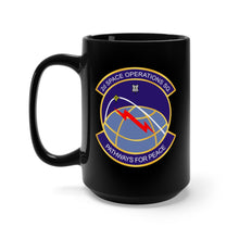 Load image into Gallery viewer, Black Mug 15oz - USAF - 2d Space Operations Squadron wo Txt
