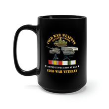 Load image into Gallery viewer, Black Mug 15oz - Cold War Weapons - Infantry Armor w Cold Vet - COLD SVC X 300
