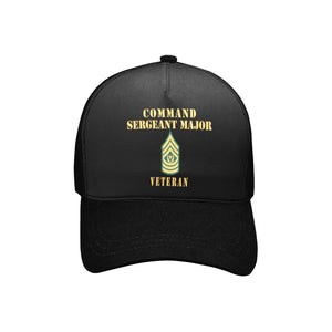 Army - Command Sergeant Major - CSM - Veteran - Hats