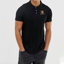 Load image into Gallery viewer, 28th Infantry Regimental Colors - Men&#39;s Black Classic Polo Shirt Offset Heat Transfer Print
