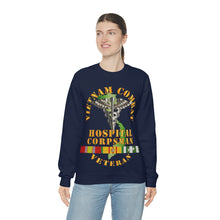 Load image into Gallery viewer, Unisex Heavy Blend Crewneck Sweatshirt - USN  - USMC - Vietnam Combat Veteran Hospital Corpsman  X 300
