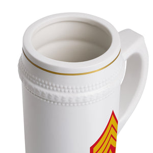 Beer Stein Mug - USMC - First Sergeant  wo Txt X 300