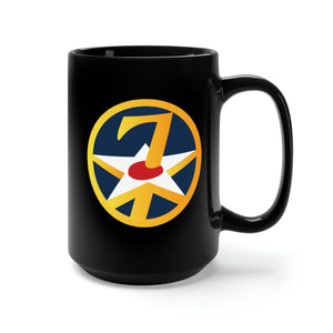 Black Mug 15oz - SSI - AAF - 7th Air Force wo Txt X 300