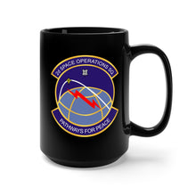 Load image into Gallery viewer, Black Mug 15oz - USAF - 2d Space Operations Squadron wo Txt
