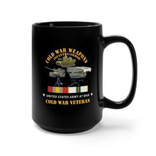 Load image into Gallery viewer, Black Mug 15oz - Cold War Weapons - Infantry Armor w Cold Vet - COLD SVC X 300

