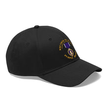 Load image into Gallery viewer, Baseball Cap - Wounded in Action - Purple Heart V1 - Film to Garment (FTG)
