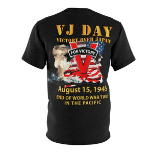 All Over Printing - Army - VJ Day - Victory Over Japan Day - End WWII in Pacific