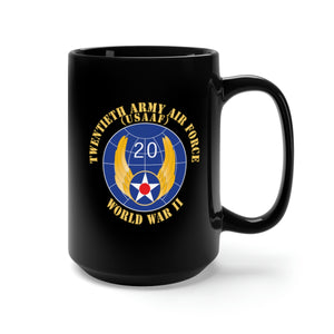 Black Mug 15oz - SSI - AAC - 20th Air Force - WWII - USAAF x 300