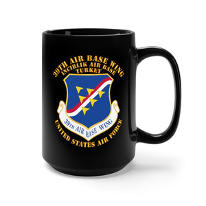 Black Mug 15oz - USAF - 39th Airbase Wing - 3rd AF