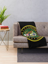 Load image into Gallery viewer, Army - US Army Retired Throw Blanket
