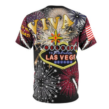 Load image into Gallery viewer, All Over Printing - VIVA! Las Vegas with Fireworks
