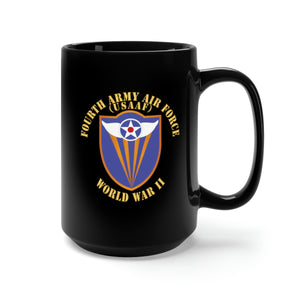 Black Mug 15oz - AAC - SSI - 4th Air Force - WWII - USAAF x 300