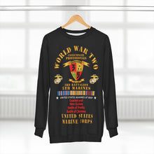 Load image into Gallery viewer, AOP Unisex Sweatshirt - USMC - WWII  - 3rd Bn, 5th Marines - w PAC SVC
