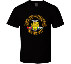 1st Transportation Battalion with Vietnam Service Ribbon T Shirt, Premium and Hoodie