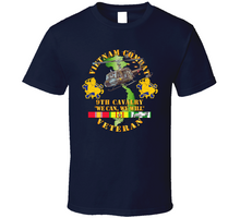 Load image into Gallery viewer, Army - Vietnam Combat Cavalry Veteran w 9th Cav Helicopter Classic T Shirt
