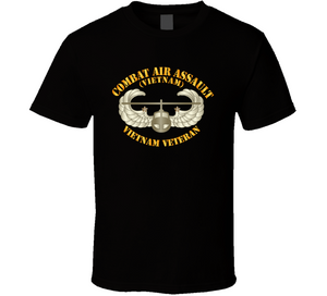 Army - Combat Air Assault - Vietnam w 2 Star Classic T Shirt