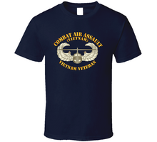 Load image into Gallery viewer, Army - Combat Air Assault - Vietnam w 2 Star Classic T Shirt
