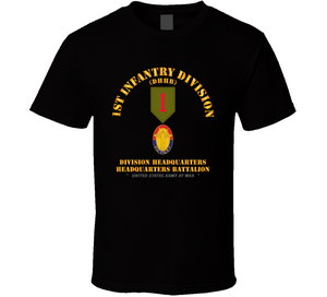 Army - 1st Infantry Division - DHHB V1 Classic T Shirt