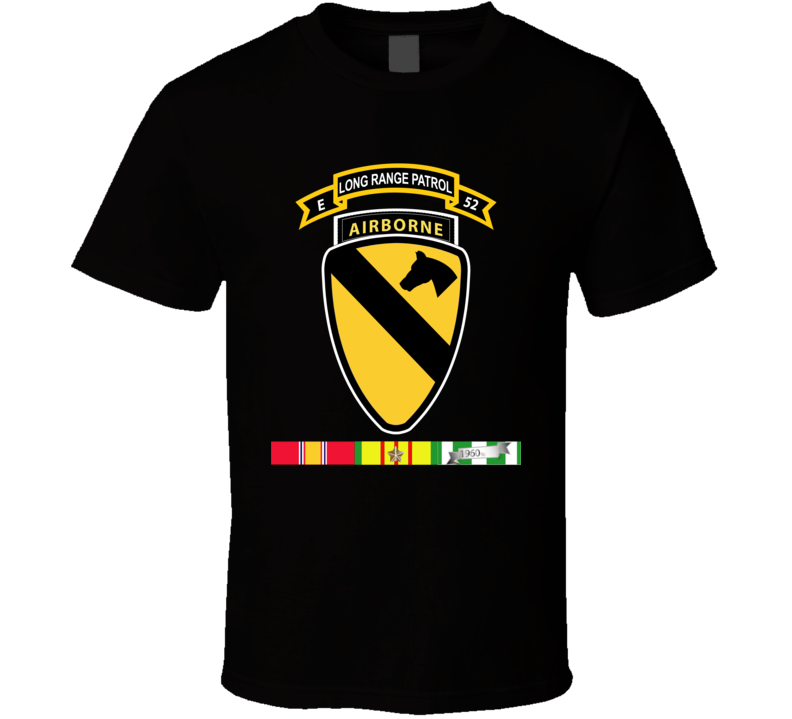 Army - E Co - 52nd Inf ABN - 1st Cav Div ABN w VN SVC V1 Classic T Shirt