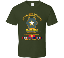 Load image into Gallery viewer, Army - 1st Bn 36th Infantry - OEF - Afghanistan w SVC V1 Classic T Shirt
