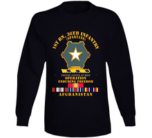 Load image into Gallery viewer, Army - 1st Bn 36th Infantry - OEF - Afghanistan w SVC V1 Long Sleeve
