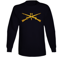 Load image into Gallery viewer, Army - 1st Bn - 31st Infantry Regiment Branch wo Txt V1 Long Sleeve
