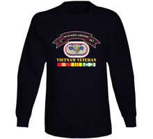 Load image into Gallery viewer, Army - 11th Pathfinder Detachment - Vietnam Vet w Abn Badge Cbt Star Long Sleeve
