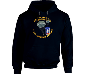 Army - US Paratrooper - 173rd Airborne Bde Wo Shadow V1 Hoodie