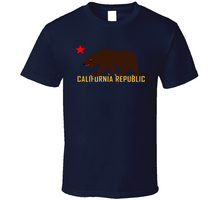 Load image into Gallery viewer, Govt - Calitornia Bear Star and Republic Classic T Shirt
