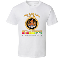 Load image into Gallery viewer, Navy - USS America (CV-66) - Vietnam Vet w VN SVC Classic T Shirt
