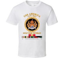 Load image into Gallery viewer, Navy - USS America (CV-66) - Gulf War Vet w Gulf  War SVC Classic T Shirt
