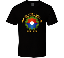 Load image into Gallery viewer, Army -  9th Infantry Div - Retired - Old Reliables Classic T Shirt
