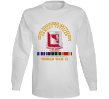 Load image into Gallery viewer, Army - 19th Engineer Battalion - WWII w EU SVC Long Sleeve
