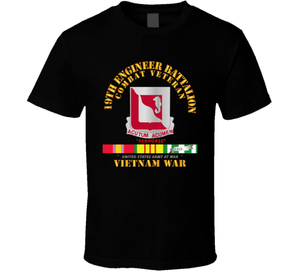 Army - 19th Engineer Battalion - w VN SVC Classic T Shirt