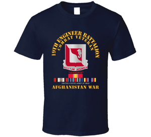 Army - 19th Engineer Battalion - Afghanistan War w SVC V1 Classic T Shirt