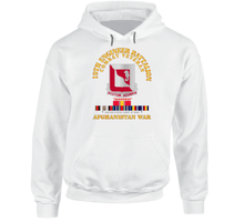 Load image into Gallery viewer, Army - 19th Engineer Battalion - Afghanistan War w SVC Hoodie
