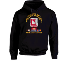 Load image into Gallery viewer, Army - 19th Engineer Battalion - Afghanistan War w SVC Hoodie
