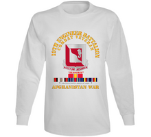 Load image into Gallery viewer, Army - 19th Engineer Battalion - Afghanistan War w SVC Long Sleeve
