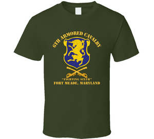 Army - 6th ACR w Cav Br Ft Meade Maryland Classic T Shirt