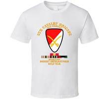 Load image into Gallery viewer, Army - 6th Cavalry Bde - Desert Shield - Storm w DS Svc V1 Classic T Shirt
