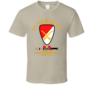 Army - 6th Cavalry Bde - Desert Shield - Storm w DS Svc V1 Classic T Shirt