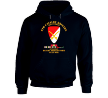 Load image into Gallery viewer, Army - 6th Cavalry Bde - Desert Shield - Storm w DS Svc V1 Hoodie
