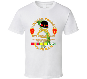 Army - Vietnam Combat Veteran w 25th Military Police Co w 25th ID Classic T Shirt