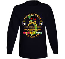 Load image into Gallery viewer, Army - Vietnam Combat Veteran w 101st Military Police Co w 101st  ABN Div Long Sleeve
