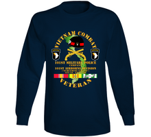 Load image into Gallery viewer, Army - Vietnam Combat Veteran w 101st Military Police Co w 101st  ABN Div Long Sleeve
